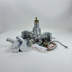 Fábrica Venda Direta Twin Cilindro <span class=keywords><strong>2</strong></span>-Strokes Gasolina Motor JRDT-120CC UAV Motor para RC Avião Modelo - Product Image 6