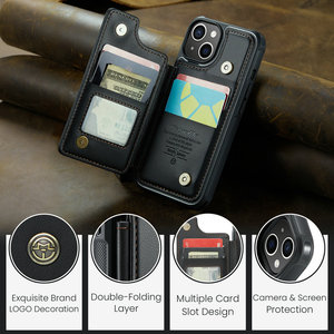 <span class=keywords><strong>เคส</strong></span>โทรศัพท์ caseme RFID สำหรับ iPhone 15 14 PRO MAX <span class=keywords><strong>13</strong></span> 12 11 8 7 <span class=keywords><strong>XR</strong></span> <span class=keywords><strong>เคส</strong></span>ป้องกันทั้งเครื่องมีแม่เหล็กสำหรับ iPhone 15<span class=keywords><strong>เคส</strong></span>หนัง - Product Image 2