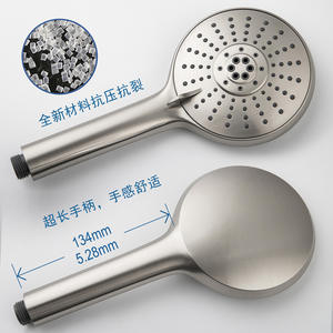 Cabezal de Ducha de 10 Pulgadas con Rociador Superior Grande de 5 Funciones y Ducha de Mano con Cartucho de Filtro Personalizable - Product Image 1