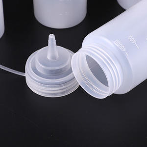 Factory sale plastic squeeze honey sauce dispenser <b>bottle</b> cooking bbq <b>salad</b> <b>dressing</b> <b>bottles</b> - Product Image 3