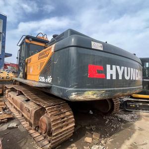 Excavadora usada original Hyundai de 52 toneladas, 520LC-9T, excavadora grande de segunda mano, Hyundai 520, movimiento de tierras, precio barato para gran oferta - Product Image 4
