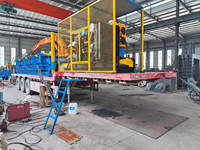 Presse à balles mobile automatique pour métaux de rebut, en acier inoxydable et aluminium, montée sur camion, pour un recyclage efficace sur site