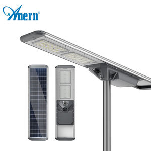 Prix de gros tout en deux lampadaire solaire 90w 3000w lampadaire solaire led extérieur avec caméra de vidéosurveillance - Product Image 1