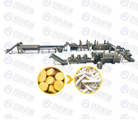 Assurance qualité 50-3000 kg/H frites frites frites faisant la Machine friture ligne de Production équipement automatique