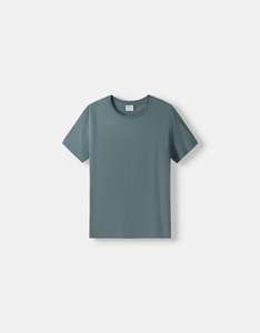 Vente en gros de basique <span class=keywords><strong>t</strong></span>-<span class=keywords><strong>shirt</strong></span> <span class=keywords><strong>blanc</strong></span> en coton élasthanne bleu pré-rétréci bleu coupe ajustée étiquette personnalisée conception hommes <span class=keywords><strong>t</strong></span>-<span class=keywords><strong>shirt</strong></span> <span class=keywords><strong>blanc</strong></span> - Product Image 5