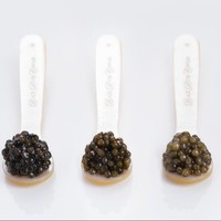 HEERLIJKE KAVIAAR Caviale Amu Darya STURGEON GOURMET PROFESSIONEEL HANDGEMAAKT BESTSELLER Geconserveerd Gedroogd