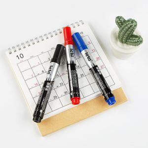Mode-permanente waterdichte snel drogende stift met 3 mm punt, diverse kleuren, meerdere malen navulbaar, geschikt voor papier. - Product Image 1