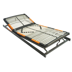 Регулируемый с завода размера «Queen Size» складной каркас кровати с деревянными рейками для матраса - Product Image 3