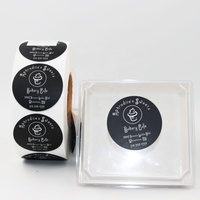 Autocollants ronds personnalisés, impression couleur, logo, autocollants en papier adhésif, autocollants alimentaires imperméables, étiquettes d'emballage rondes