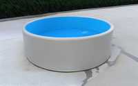 Aufblasbare PVC-Kaltwasserwanne Wasserdichtes Auslaufsicheres Eisbad für Kinder und Erwachsene Outdoor Garten OEM Anpassbar Tragbar