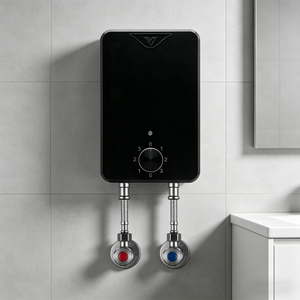 Calentador de Agua Eléctrico Instantáneo de Plástico de 5300W con Control de Perilla, <span class=keywords><strong>Temperatura</strong></span> Constante, Ahorro de Energía y Pantalla en Inglés para Uso Doméstico - Product Image 6