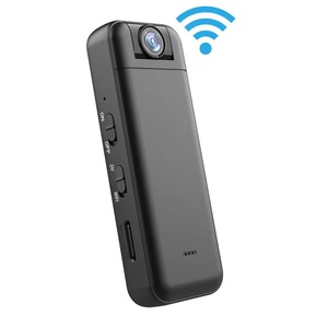 Batterie longue veille 3MP 1500MAh Mini caméra portée par le corps Wifi Wearable Pocket APP Small Mini IP Camera Sport Body Camera - Product Image 4
