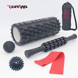 Tùy Chỉnh Thiết Kế Bọt Con Lăn Cơ Bắp Con Lăn Dính Mật Độ Cao Cơ Bắp Kháng Ban Nhạc Yoga Bộ Yoga Bọt Con Lăn Bộ - Product Image 1