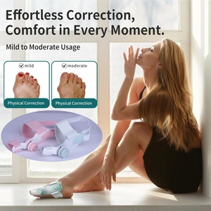 <span class=keywords><strong>Corrector</strong></span> de Juanetes para Mujer, Ajustable de Nylon, Férula Enderezadora de Dedos con Ángulos Precisos, Correas Adicionales y Separador de Dedos - Product Image 3