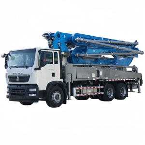 JIUHE Prix bas Camion à châssis Sinotruk HOWO avec pompe à béton montée sur camion Pompe à béton pour la vente - Product Image 2