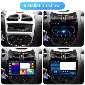 Autoradio HD dokunmatik ekran araba radyo ses 9 inç Android 10 <span class=keywords><strong>Peugeot</strong></span> <span class=keywords><strong>206</strong></span> 2000-2016 için - Product Image 2