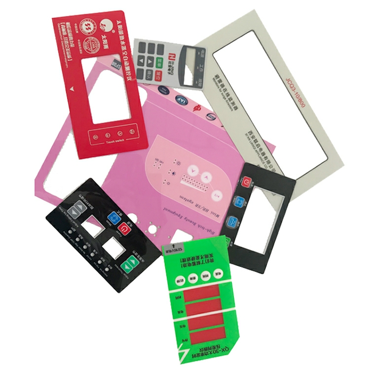 ПВХ клейкая поликарбонатная поверхность матовая прозрачная пластиковая Лист Этикетка ПЭТ панель управления паста Кнопка наклеивания пленка переключатель тонкая пленка панель