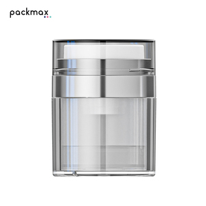 PMMA 15-100g Cylinder Shape Airless <b>Pump</b> Cream Jar Refillable Lotion <b>Dispenser</b> Portable Luxury Skincare <b>Bottle</b> - Product Image 3