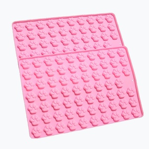 Thiết Kế Mới Bpa Miễn Phí Mèo Claw Dog <span class=keywords><strong>Paw</strong></span> <span class=keywords><strong>Silicone</strong></span> Khuôn Cho Thức Ăn Vật Nuôi <span class=keywords><strong>Silicone</strong></span> Ice Khuôn Sô Cô La Và Kẹo Khuôn - Product Image 3