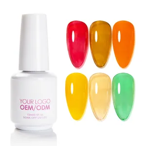 Professional Wholesale 2023 New Summer Collection 198 Colors Essies UV Fluorescent Neon Vernis Gel Nail Polish