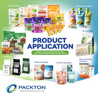 Película de Embalaje con Sellado de Tres Lados, Grado Alimenticio, Flexible, Material BOPP PET PE de Grado Alimenticio, MOQ Bajo, Entrega Rápida para Carne de Res Seca