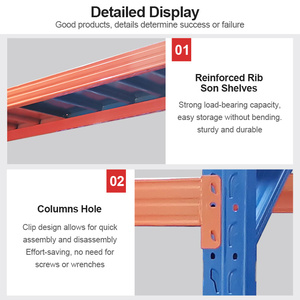 Lager Industrielle Metall regale Mittlere Regale für Lager lager halterungen - Product Image 5