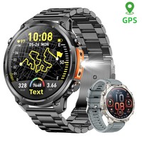 Reloj Inteligente, Llamadas, Posicionamiento GPS, Resistente al Agua, Batería de Gran Capacidad, 1.7 Pulgadas, Multifuncional para Deportes al Aire Libre y Correr