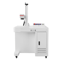 Nueva Máquina de Marcado Láser de Fibra JNFS de Alta Potencia 20-100W con Enfriamiento por Aire, Compatible con Formatos DXF/PLT/BMP/AI/DST, Corte CNC Portátil