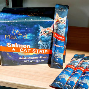 Venta al por mayor mejor vendedor pollo salmón atún sabor comida húmeda golosinas para gatos - Product Image 6