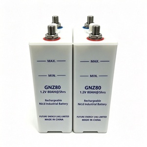 Batterie rechargeable alcaline nickel-cadmium (NiCD) à décharge moyenne 1,2 V 80 Ah GNZ80 KPM80 IEC60623 pour UPS - Product Image 4