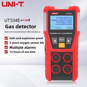 UNI-T UT334E+ Detector de Gas Portátil para Gas Combustible, Oxígeno, Dióxido de Azufre y Monóxido de Carbono - Product Image 5