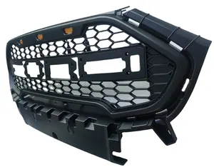 <span class=keywords><strong>Calandre</strong></span> frontale en fibre de carbone, accessoire de course à motifs noirs et gris, pour <span class=keywords><strong>Ford</strong></span> ecossport 2014 — 2018 conversion au Style F150 - Product Image 1