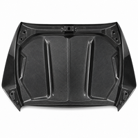 Capot moteur en fibre de carbone 3K Twill noir brillant pour Mercedes W205 C43 C63 AMG (2015-2021) – Fixation par boulons
