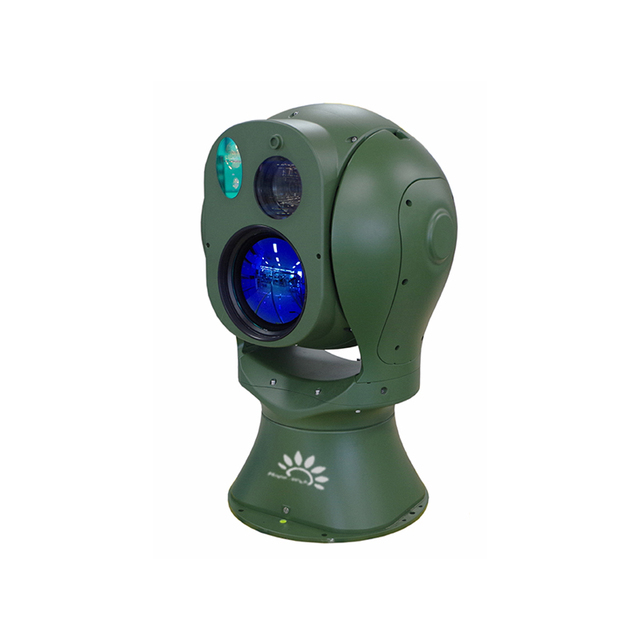 10km Gyro-stabilized Marine Thermal PTZ Surveillance Infrared Camera Module With GPS and Auto Tracking