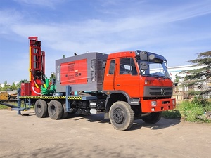 Macchina per trivellazione rotatoria idraulica montata su camion per <span class=keywords><strong>Deep</strong></span> <span class=keywords><strong>Rock</strong></span> e pozzo d'acqua con nucleo componente del motore - Product Image 3