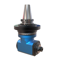 Cabezal de Fresado Universal de Ángulo Recto Personalizado AG90-BT40X2 ISO30/ Nuevo Portaherramientas de Acero para Fresadora CNC, Plástico 6
