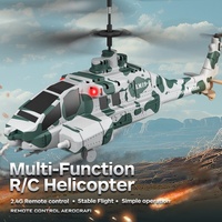 DWI 2.4Ghz RC askeri ordu helikopter çekim modu ile rakım tut uzaktan kumanda uçak uçak oyuncakları çocuklar ve acemi için