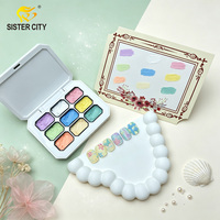 Fournitures professionnelles pour ongles, grand volume 18g, gel UV pour nail art, couleur dégradée ombrée, haute pigmentation, écologique, design français