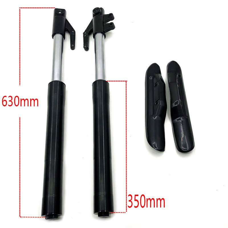Motorcycle 630MM Front Inverted fork shock absorption 45MM/45MM with shock protector cover For Chinese Apollo Dirt pit bike
