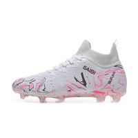 Chaussures de football personnalisées 2025 - Design à cheville haute et crampons pour terrain ferme |   Chaussures d'entraînement pour hommes/jeunes/unisexe pour intérieur/extérieur