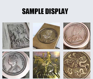 Multifunctional 3D Ezcad Engraving Relief <b>Laser</b> <b>Marking</b> <b>Machine</b> for Coin Brass Stainless Steel Aluminum with high quality - Product Image 2