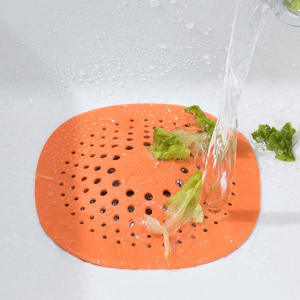 ที่กรองอ่างล้างจานแบบวงกลม ป้องกันการกัดกร่อน ฝาปิดท่อระบายน้ำอเนกประสงค์ สำหรับใช้ในห้องน้ำและห้องครัว - Product Image 5