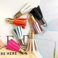 Sabuk persegi dengan sekrup ukuran Mini cincin tetap DIY kulit kerajinan perangkat keras sabuk logam gesper untuk tas tali ujung rumbai
