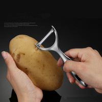 Multifunctionele milieuvriendelijke metalen keukenaccessoires aardappel- en groenteschiller