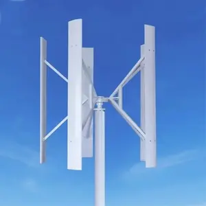 Greef Turbin Angin Vertikal, 10kw Turbin Angin Vertikal 10kw Turbin Angin 5kw
