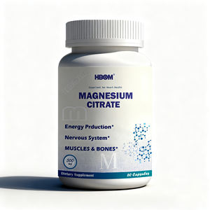 Nouvelle arrivée OEM Capsules chaudes de poudre de <span class=keywords><strong>citrate</strong></span> de magnésium 400 mg et capsules de suppléments purs sans OGM - Product Image 2