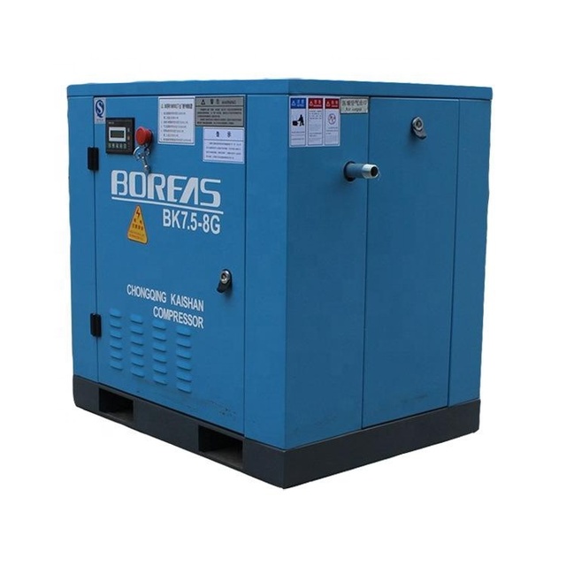 Kaishan BK7.5-8G 7.5KW Industrial Rotary Screw Air Compressor 8bar 1.2m3/min Direct Driven