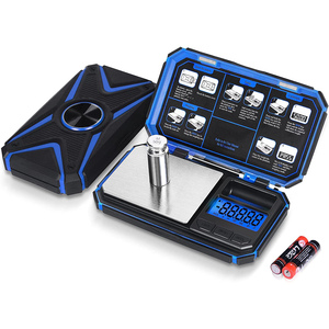 Elektronische Digitale Weegschaal 200G 0.01G/50G 0.001G Mini Schaal Nauwkeurigheid Professionele Zakschaal Milligram Kalibratiegewichten - Product Image 1