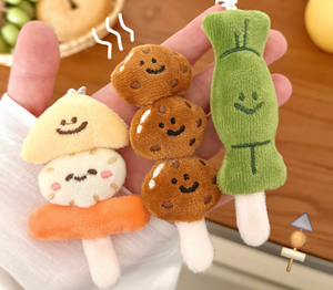 Đáng Yêu Oden Sang Trọng Quyến Rũ-Kawaii Nhật Bản Thức Ăn Đường Phố Keychain Cho Túi Trang Trí Nội Thất - Product Image 3