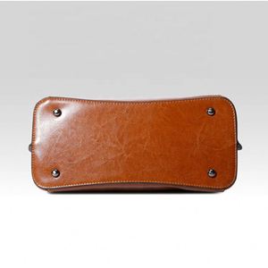 Bolsos de Mano de Cuero Genuino de Alta Calidad para Mujer, a la Moda - Product Image 5